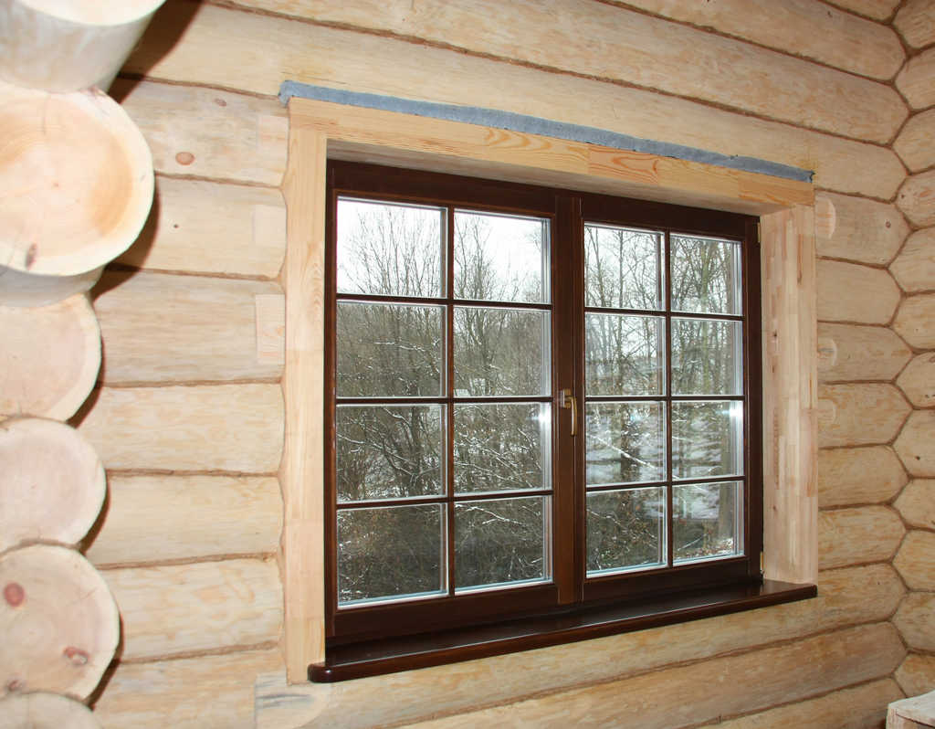 Установка пластиковых окон в деревянном доме - инструкция с фото, видео